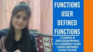 #userdefined #functions #programming Introduction to Functions in C++