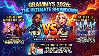 GRAMMYs 2026 SHOCKERS? Who Will Sweep 
