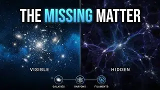 Mystery of the Missing Matter   Explained ! #universe #matter #cosmicweb