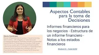 Informes financieros para los negocios - Estructura de un informe financiero