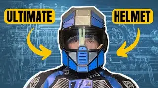 3D Printed TACTICAL SUPERHERO Helmet (1of3)