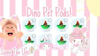 New *DINOSAUR PETS* in Overlook Bay! 💖🦄🌈 (Roblox)