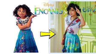 Encanto Cartoon vs Realistic🌺 💖| Disney Magical Family in Real Life