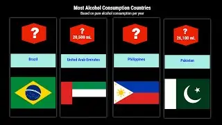 Top 50 Most Alcohol Consumption Countries | Alcohol Consumption By Country 2021 | StatsDude