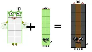 Multi-Digit Addition Numberblocks | Numbers Are Everywhere