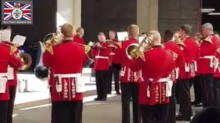 Band Of The Welsh Guards - Rehearsing At Wellington Barracks 01/09/2019