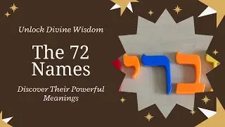 The Hidden Code in Exodus: 72 Divine Vibrations | Each three-letter sequence radiates unique energy,