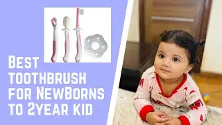 Best toothbrush for 1month to 2 year old kid || Fisher price ultra care oral hygiene combo ||