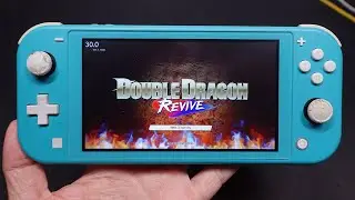 Double Dragon Revive Switch Lite Gameplay