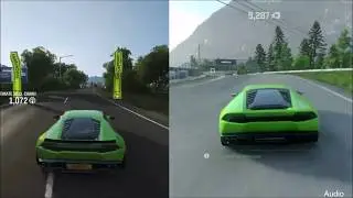 Forza Horizon 4 vs Driveclub - Direct Comparison - Graphics, Sound Comparison [Sunny]