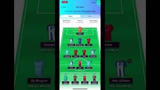 Fantasy premier league Best squad GW 37 using wildcard