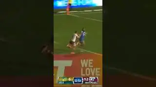 Semi Radradra scores a try against the Manly Sea Eagles #semiradradra #parramattaeels #shorts