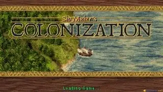 Colonization gameplay (PC Game, 1994)