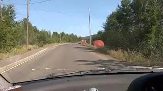 Эвенкия .Тура , проехали на машине по улица Нефтяников и по улице Солнечная .