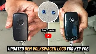 Updated OEM Volkswagen Logo for Key Fob | First Time On YouTube | Fox On Wheels | #volkswagen