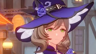 Lisa is VERY SUS (Genshin Impact story quest)