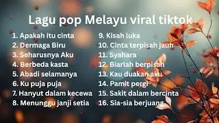 Lagu pop Melayu viral tiktok | lagu santai