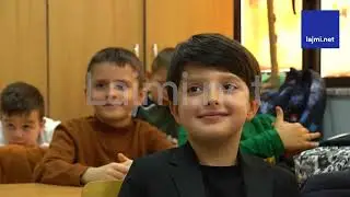 Molos Gashi, i njohur tashmë si kampioni i matematikës pritet në mënyrë të organizuar në shkollë...