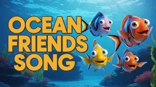 All About Fish Kids Song | Learn Ocean Animals and Sea Creatures with Music