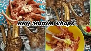 || BBQ Mutton Chops || Smokey Hot Taste || In Bro's Style.. 😎