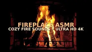 Ultimate Fire Crackling Sound | Natural | Burning Fireplace | 10 Hour Cozy Fire | Best Sleep Sound |