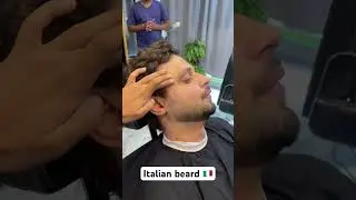 Italian beard 🇮🇹 #slowed #music #dark #slowedandreverb #islamabad #haircut #hairstyle ￼