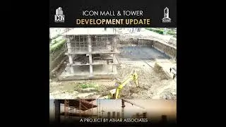 Development update of Icon Mall & Towers buy unit in it enjoy life earn profit & subscribe channel