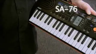 Casio SA76 Mini Keyboard   Casio Select Workshop