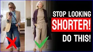 11 PETITE Style SECRETS That Make You Look TALLER - Women Over 50