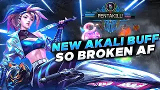 RIOT NEW BUFF AKALI SO BROKEN AF SS11 | League Of Legends Edit