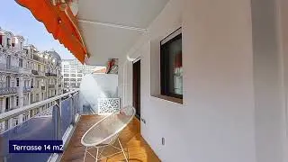 NICE/COEUR CARRÉ D'OR APPARTEMENT 2 PIÈCES LUXUEUSEMENT RÉNOVÉ TERRASSE 14 M2 585 000€