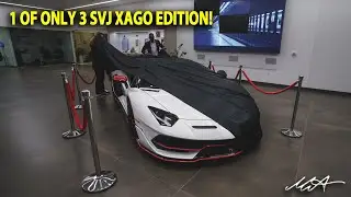 Lamborghini Aventador SVJ XAGO EDITION 2020 года &mdash; 1 ИЗ 3! Стартап + Обороты + Синематика!