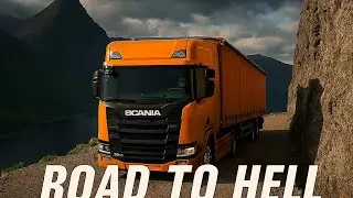 Euro Truck Simulator 2 🚛 | Surviving the DEADLY Death Road with Orange Scania