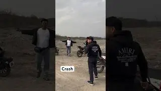 Off road par platina le gaye 😂#crash #bike #offroad #platina