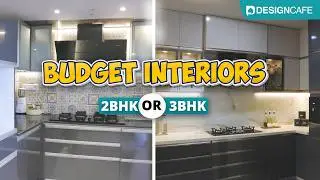2BHK & 3BHK Home Interiors Under 11 Lakhs | Budget-Friendly Modern Designs by DesignCafe
