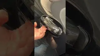 Chrome delete door handles on a brand new Mercedes Benz cla250