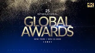Awards Glitter Titles Template for Adobe After Effects