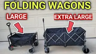 I got the Largest Collapsible Heavy Duty Folding Wagon 440 lbs