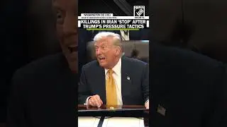 &ldquo;Killing in Iran is stopping...&rdquo;: Trump signals Iran crackdown halted after pressure tactics