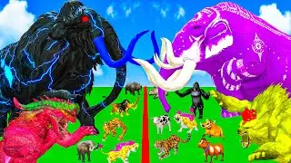 Incredible Animals Race vs Dinosaurs vs Prehistoric Mammals Speed Race Run: Who Will Win?ARBS #2026