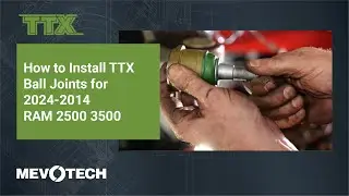 How to Install TTX Ball Joints for 2024-2014 RAM 2500 & 3500