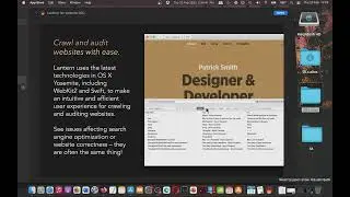 Lantern for website SEO Mac App Store (Basic Overview)