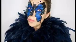 Scary butterfly | Halloween makeup tutorial