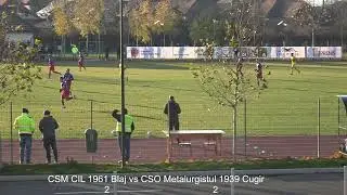 LIVE - FRF - Liga 3 - CSM CIL Blaj vs CSO Metalurgistul 1939 Cugir - Repriza 2a