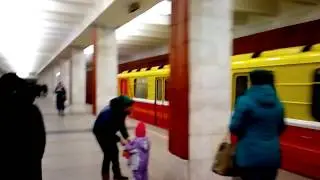 Поезд Синергия на Тёплом Стане