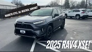 2025 Toyota RAV4 XSE in Magnetic Grey: Style, Comfort, & Smart Features!