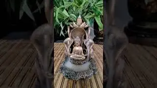 Buddha Backflow Incense Burner - by Meta Earth