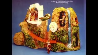 Masters of the Universe Prototype Snake Mountain Jungle Playset