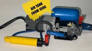 Testing the efficiency of a 26 years old LEGO Pneumatic Air Tank