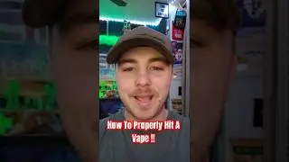 How To Properly Hit A Vape - The Perfect Pull Every Time